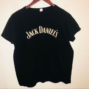 Black “jack Daniels” tee